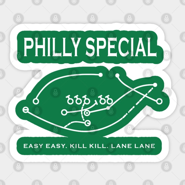 Philly Special - philadelphia eagles Sticker by HighRollers NFT